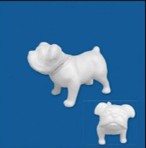 Cachorro Bulldog em pé kit