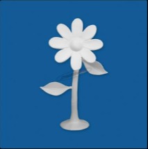 Flor Margarida com Caule 1250