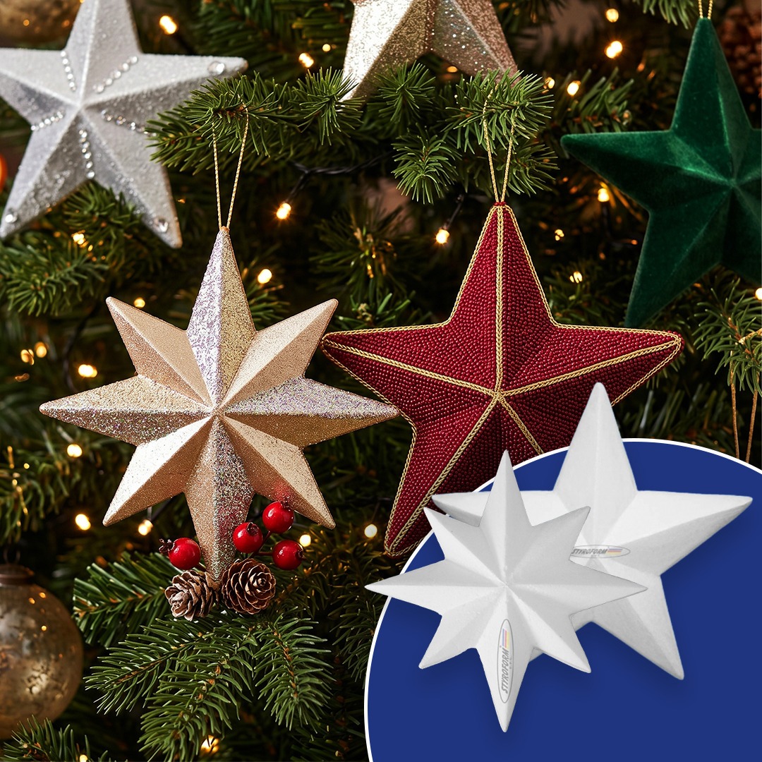Estrelas, Corações com Bengala, Argola - Glitter